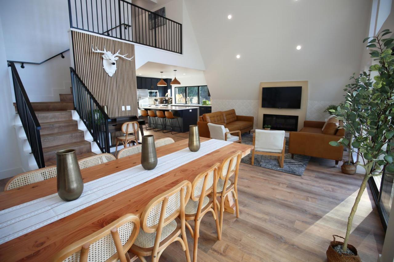 Vila High End A-Frame - Hot Tub - Awesome Views - Yosemite - Electric Vehicle Friendly - Sleeps 10 Oakhurst Exteriér fotografie