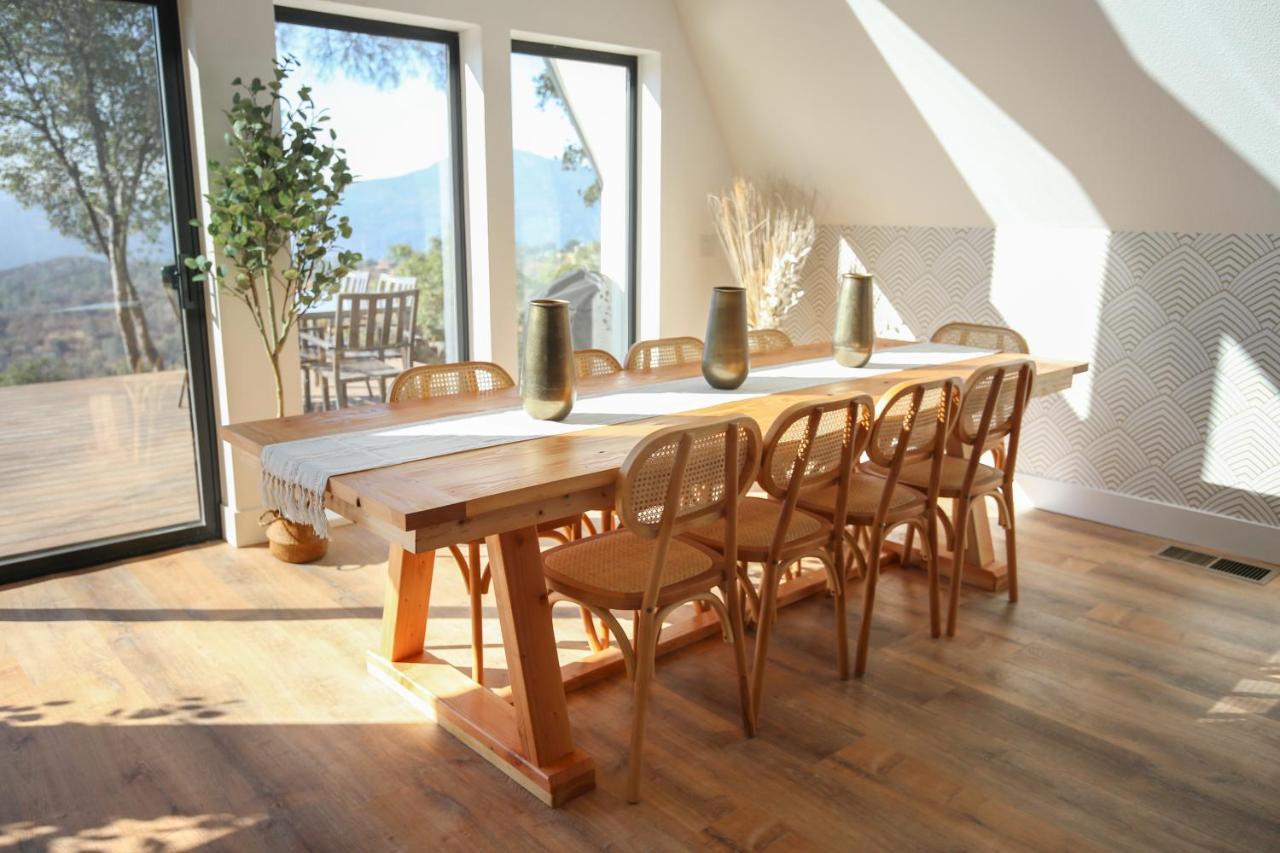 Vila High End A-Frame - Hot Tub - Awesome Views - Yosemite - Electric Vehicle Friendly - Sleeps 10 Oakhurst Exteriér fotografie